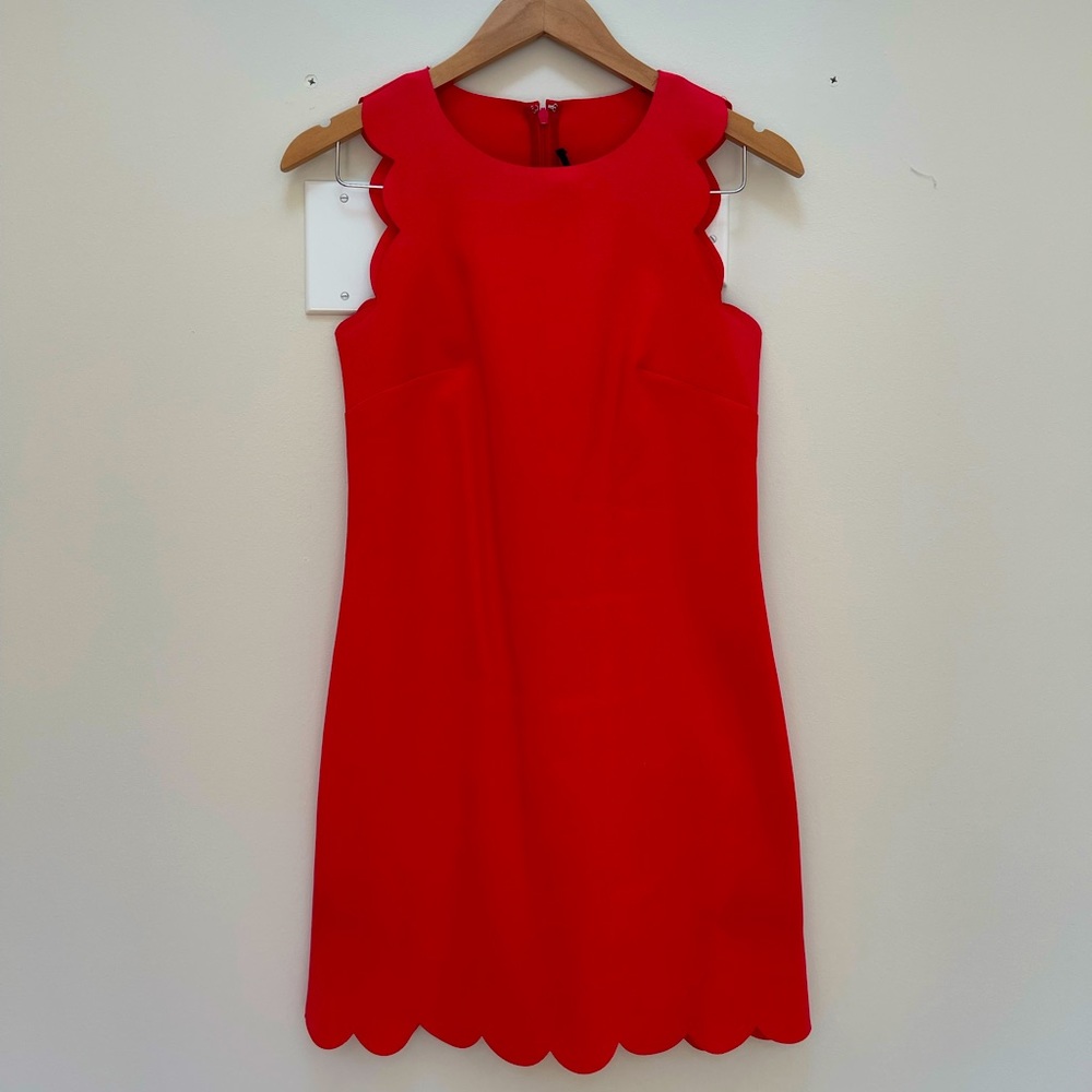 J.Crew scalloped dress, size 4